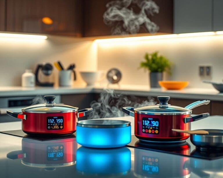 Smartes Kochgeschirr: Temperaturkontrolle beim Kochen