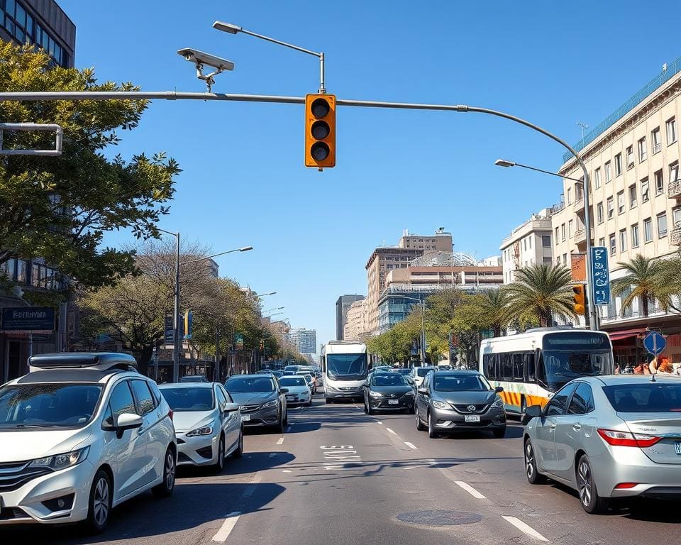 Verkehrsüberwachung und Verkehrssicherheit in Städten