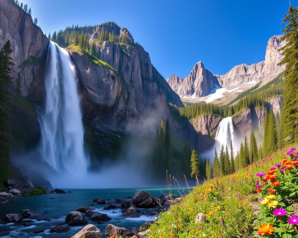 Wasserfälle im Yoho-Nationalpark