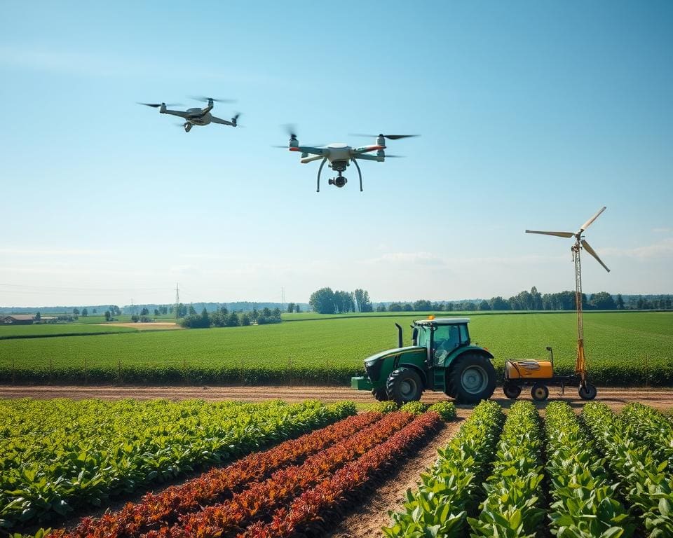 Welche Technologien fördern die Präzision in der Landwirtschaft?