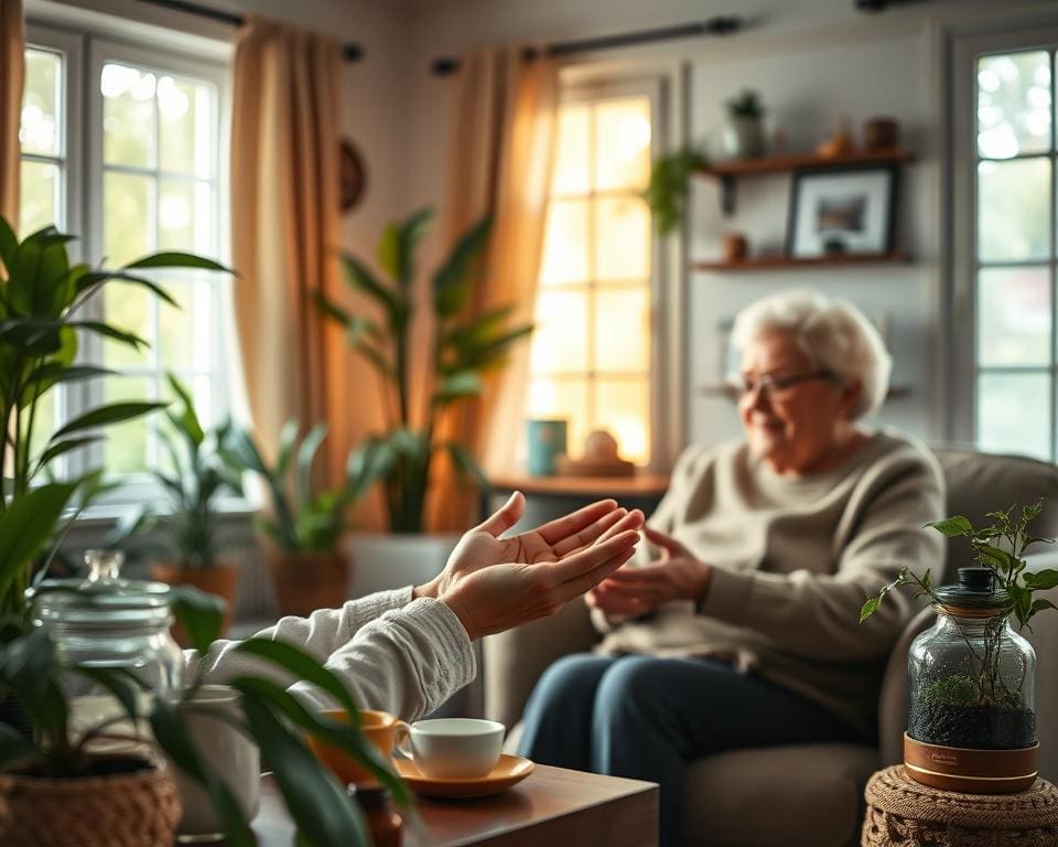 holistische Betreuung für Pflegebedürftige Senioren