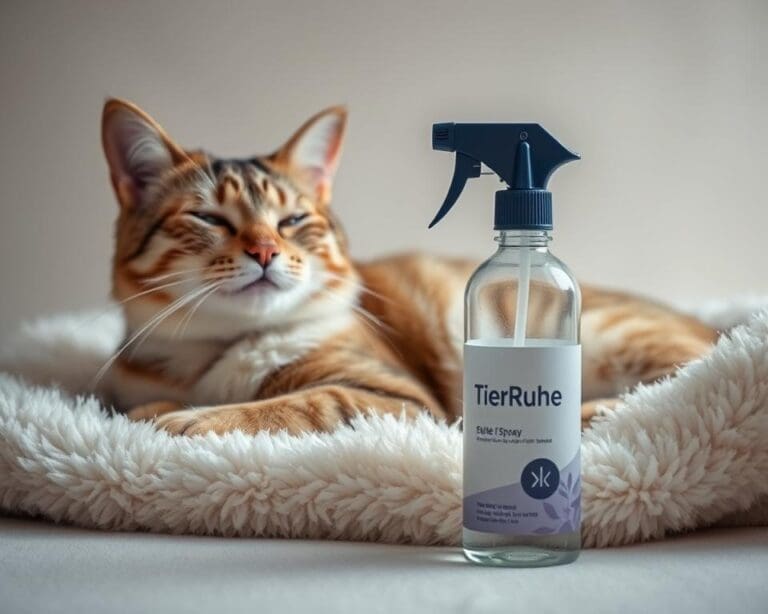 Zufriedene Haustiere mit TierRuhe Spray erleben