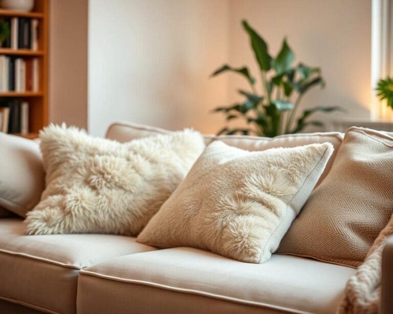 Gemütliche Kissen und Decken für dein Wohnzimmer
