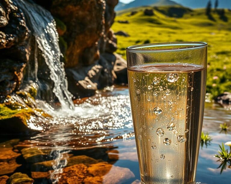 Welche Wirkung hat frisch gezapftes Alpwasser?