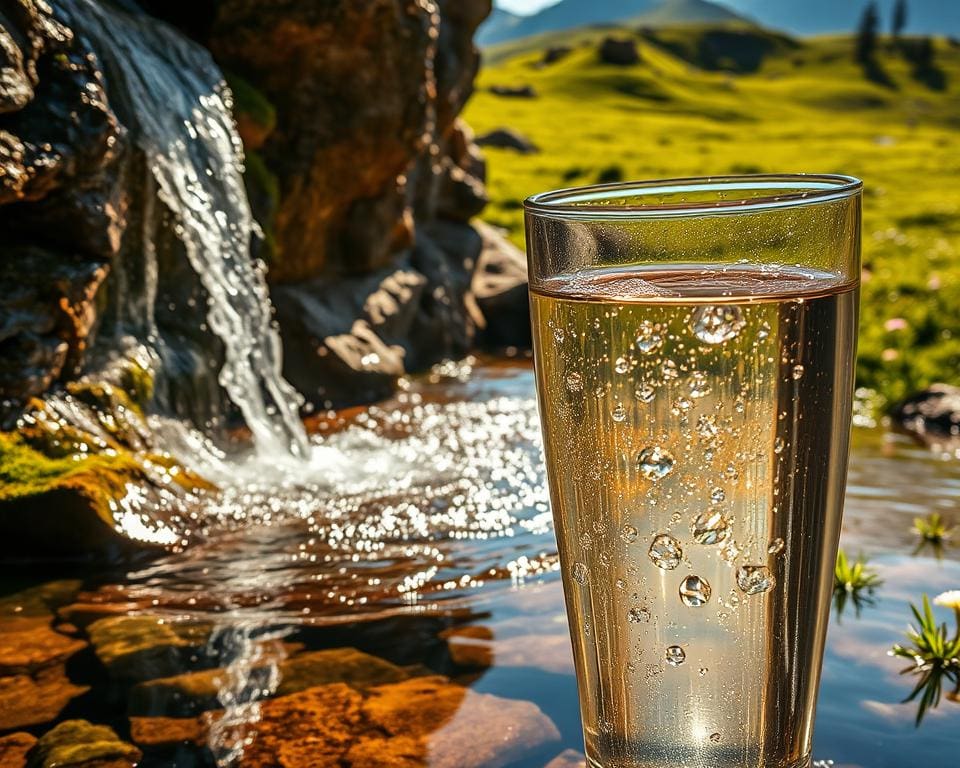 Welche Wirkung hat frisch gezapftes Alpwasser?
