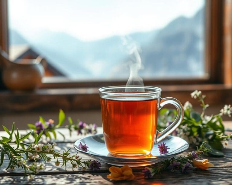 Wie wirkt sich Alpenkräutertee auf den Schlaf aus?