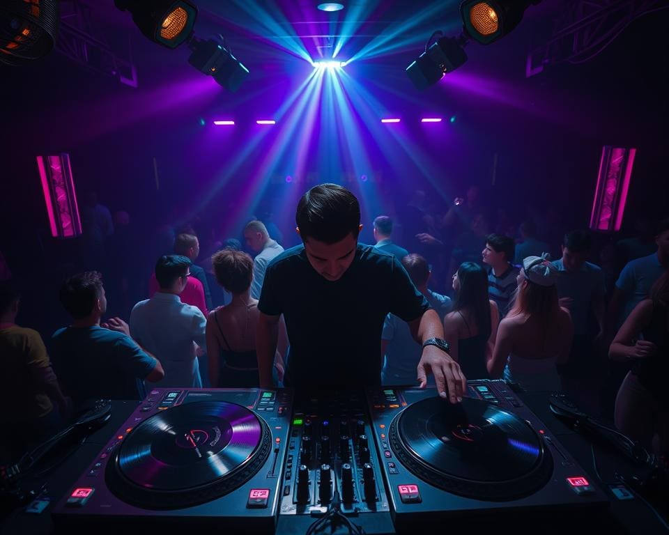 Beatmatching im Club