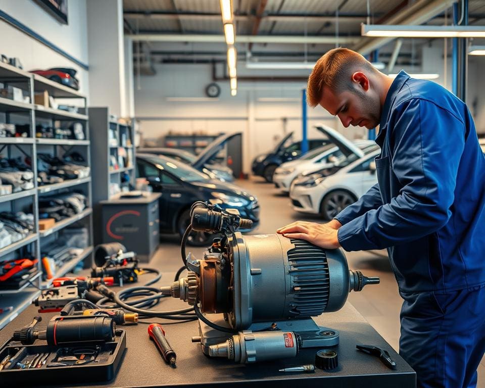 Elektromotor Service für Elektroautos