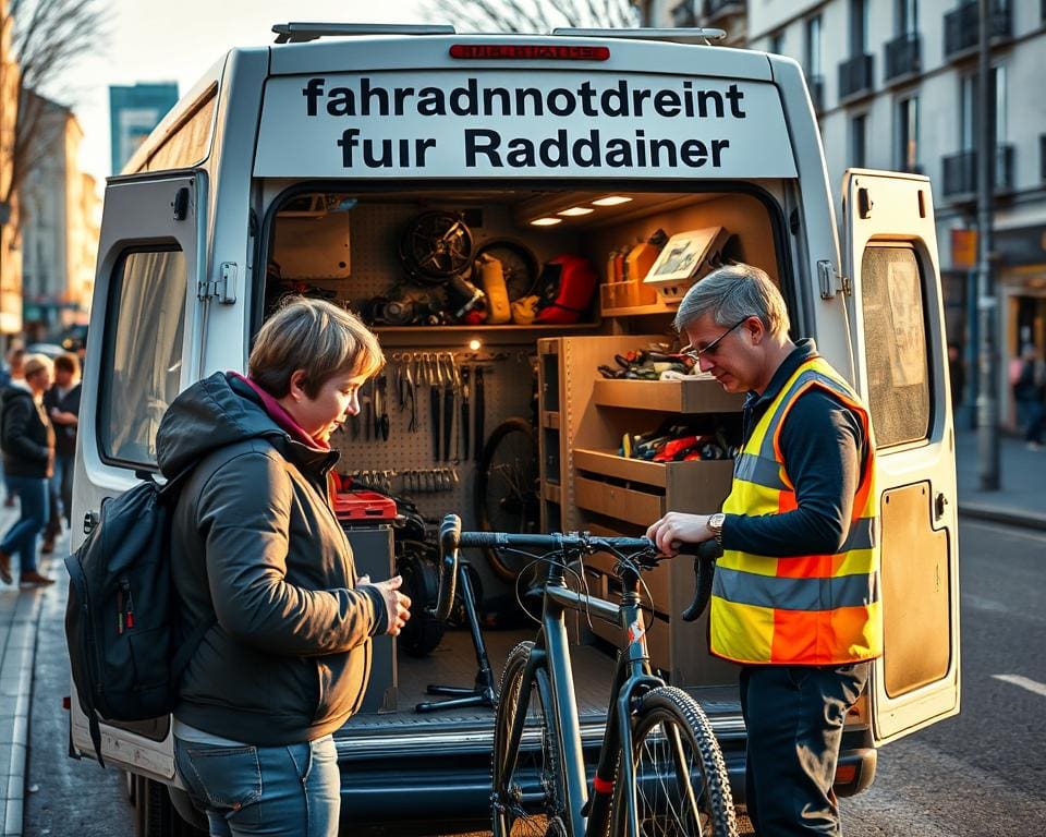 Fahrradnotdienst für Radfahrer