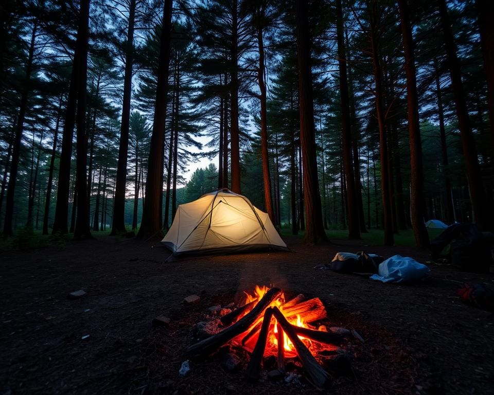 Kosten für Camping ohne Genehmigung