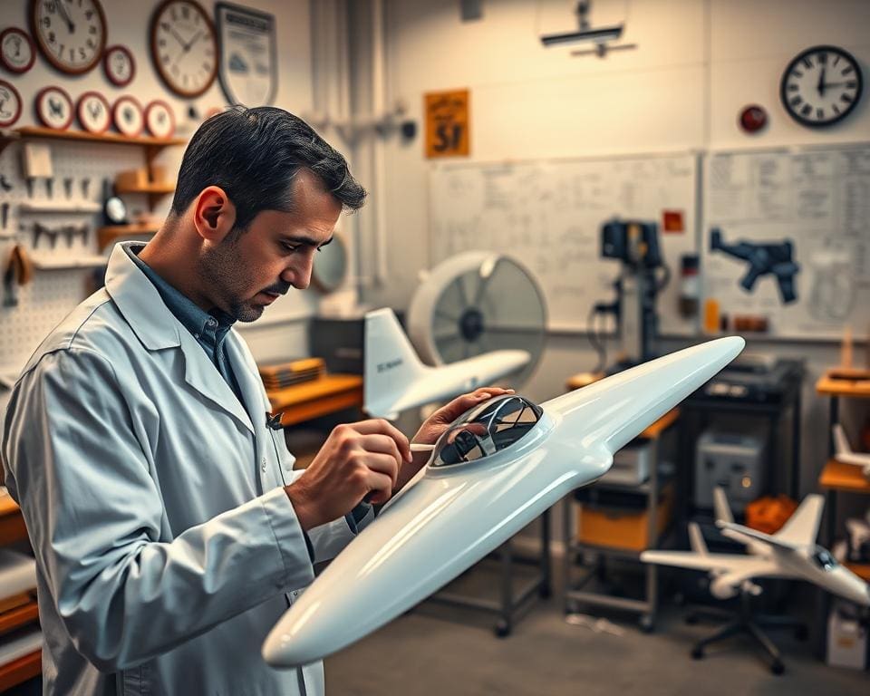 Was entwickelt ein Ingenieur für Leichtflugzeuge?