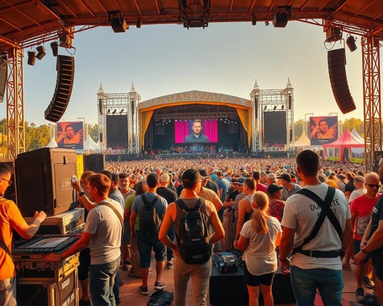 Was macht ein Festivalhelfer hinter den Kulissen?