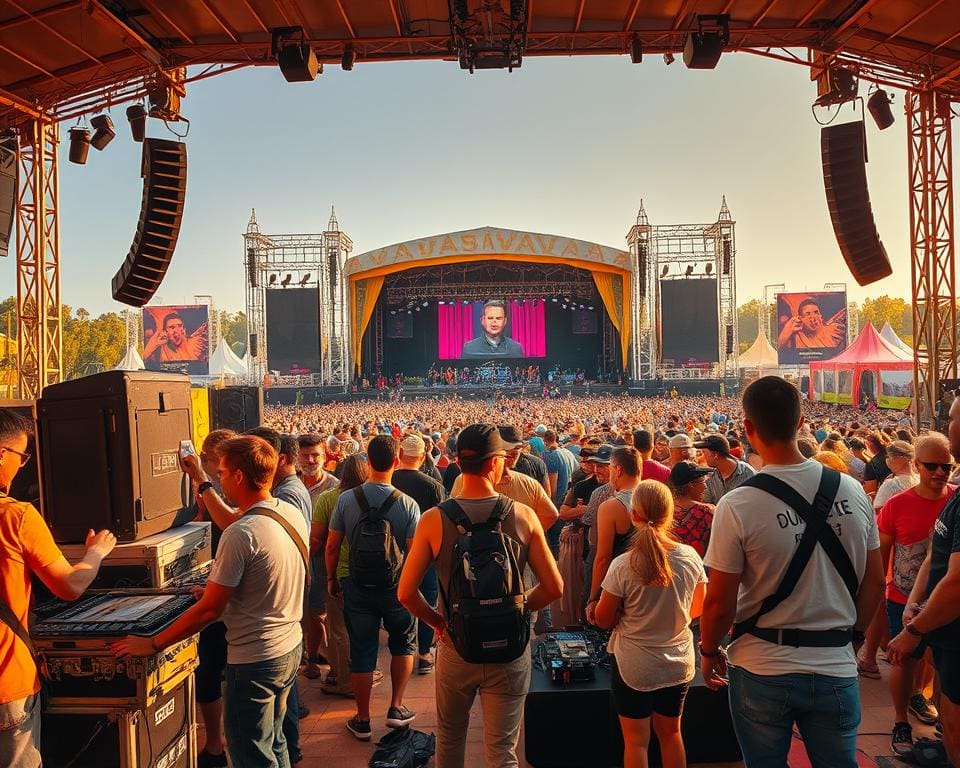 Was macht ein Festivalhelfer hinter den Kulissen?