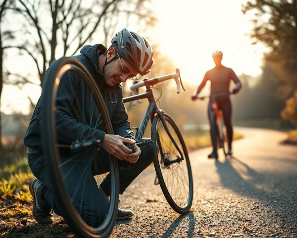 Wie hilft ein Fahrradmechaniker bei Pannen?