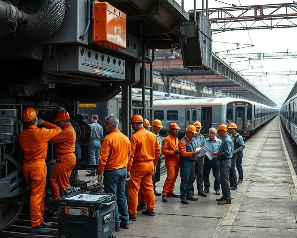 Wie läuft ein Tag bei der Bahntechnik ab?