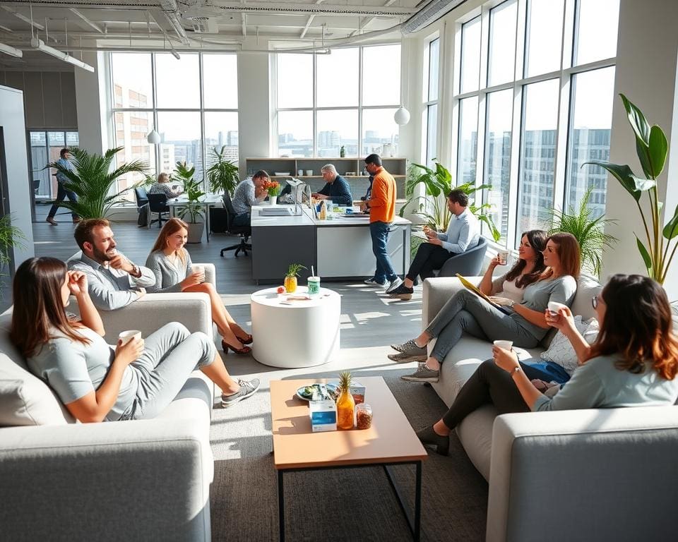 Erholungsphasen im Büro