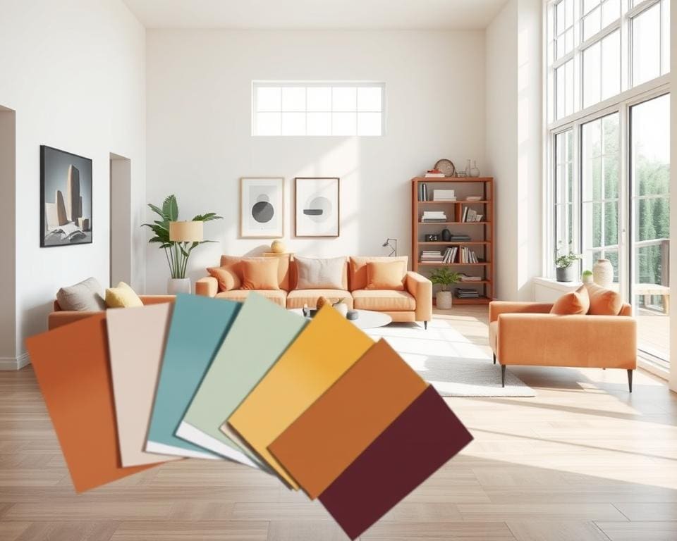 Farbauswahl im Wohnraumdesign