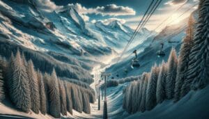 Was macht ein Seilbahnführer in den Schweizer Alpen?