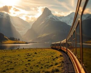 Wie plant man eine Reise durch die Schweiz mit dem Zug?