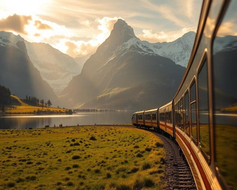 Wie plant man eine Reise durch die Schweiz mit dem Zug?