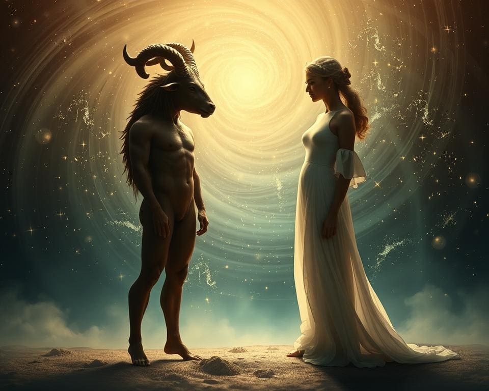 Stier und Wassermann