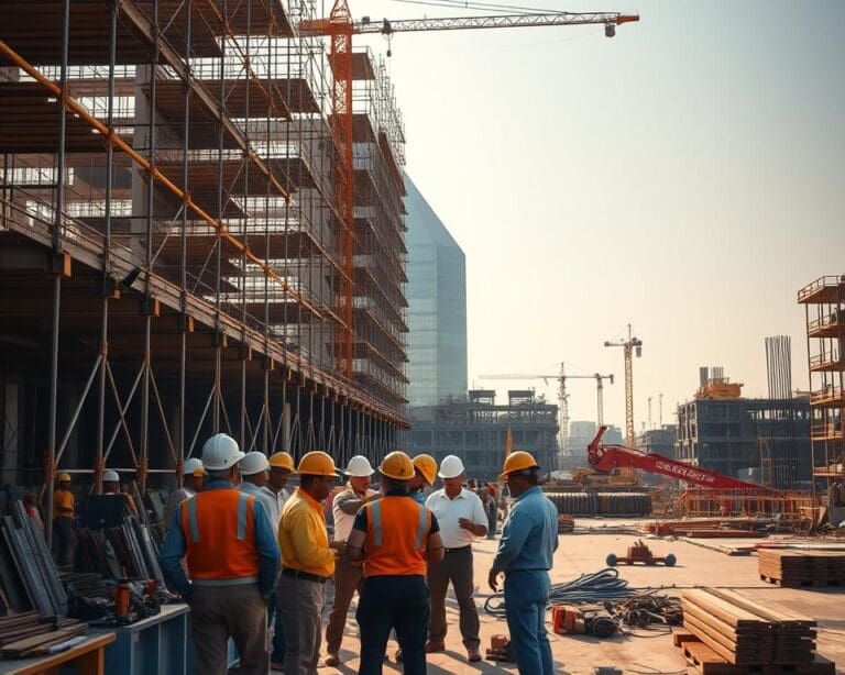 Was stärkt die Zusammenarbeit auf der Baustelle?