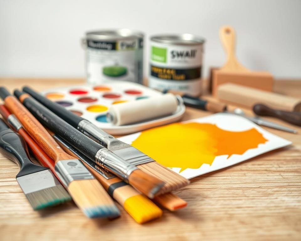 Welche Werkzeuge braucht ein Maler täglich?