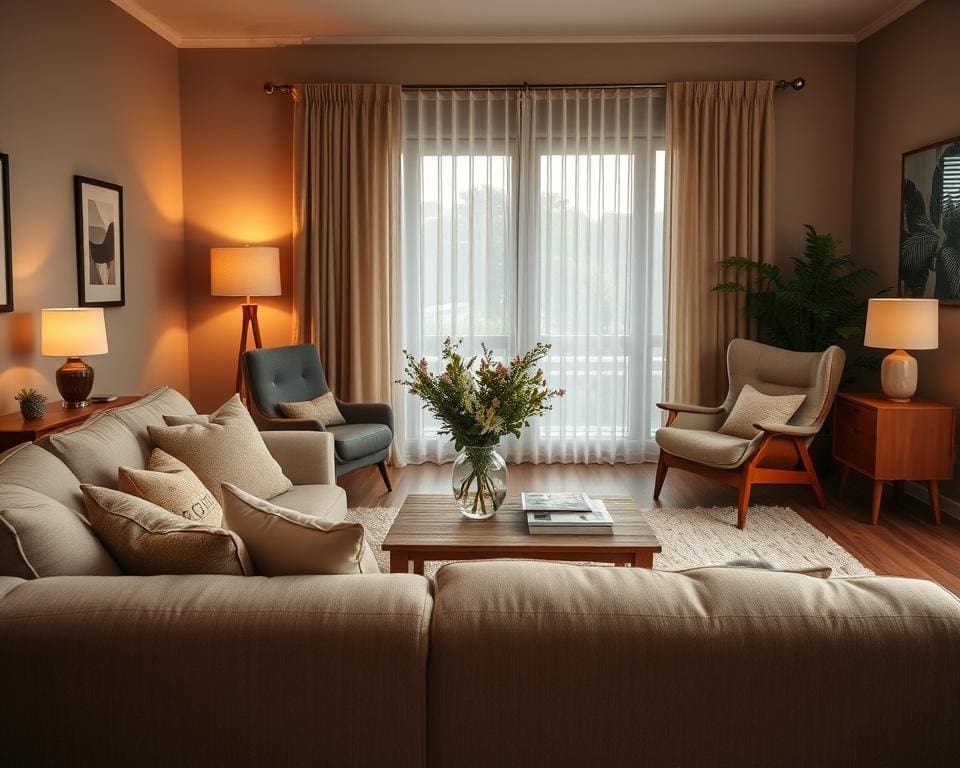 Wie mache ich das Wohnzimmer gemuetlich?