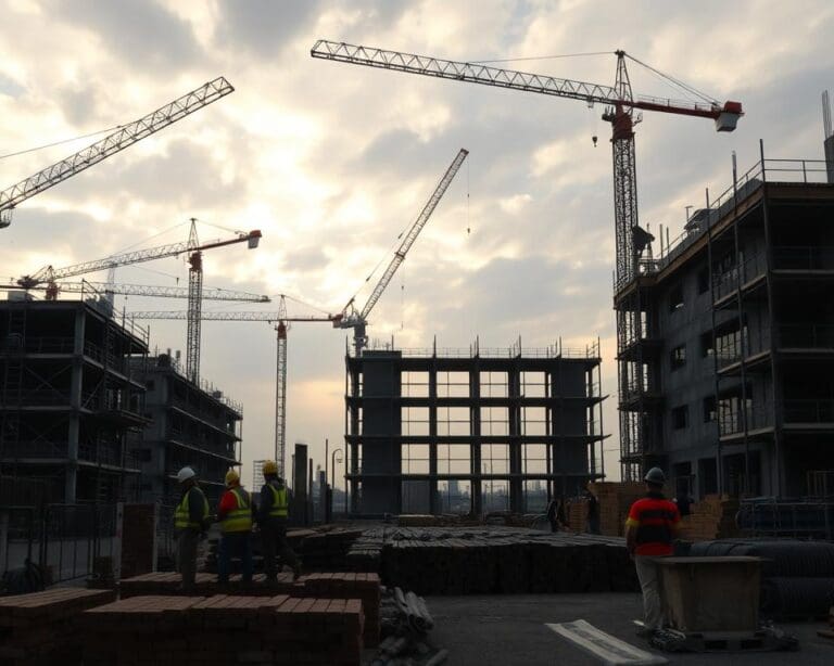 Wie optimiert man den Ablauf einer Baustelle?