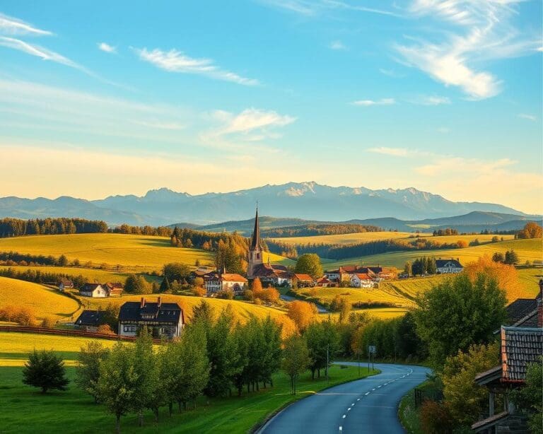 Wie plane ich eine Reise durch Süddeutschland?