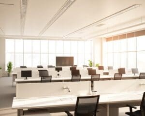 Wie verbessert man Lichtverhältnisse in Arbeitsräumen?