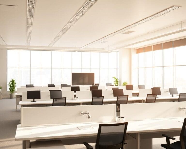 Wie verbessert man Lichtverhältnisse in Arbeitsräumen?