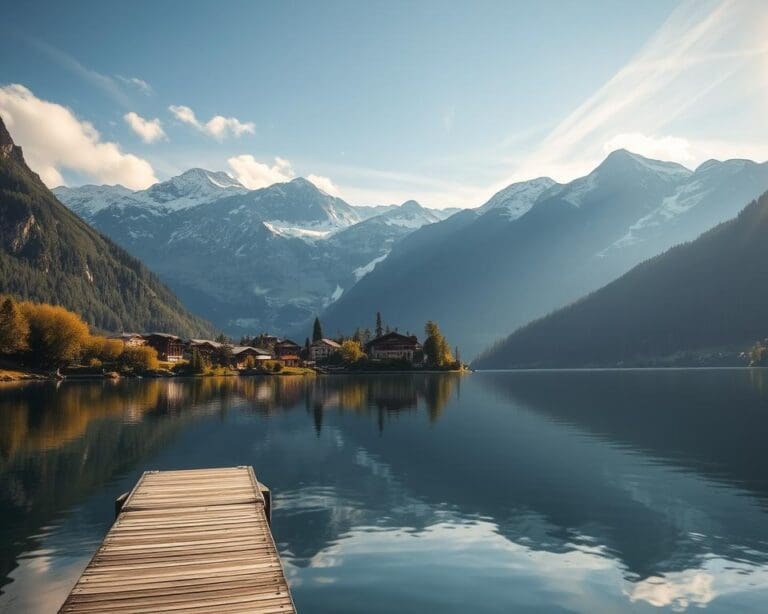 Wie verbringe ich Ferien am Wasser in der Schweiz?