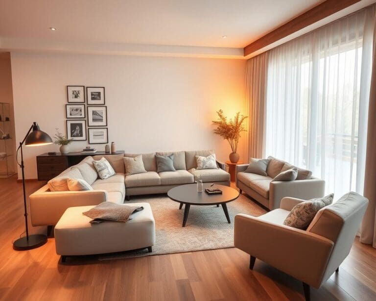 Moderne Ideen fuer Wohnzimmergestaltung