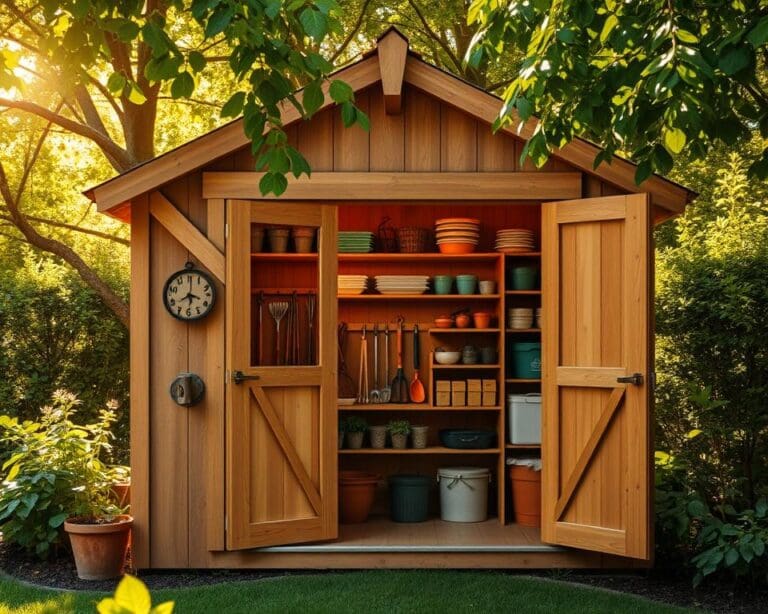 Was bringt ein Gartenhaus fuer Ordnung?