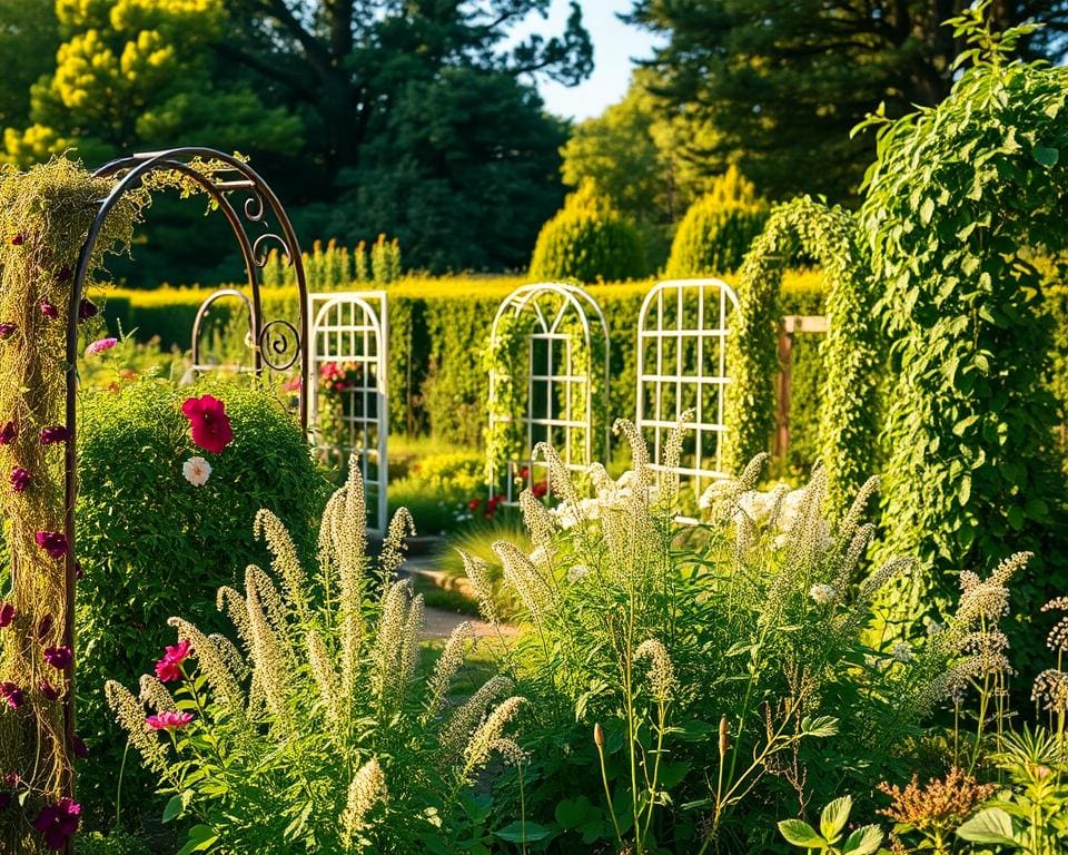 Was hilft bei der Auswahl von Rankpflanzen?