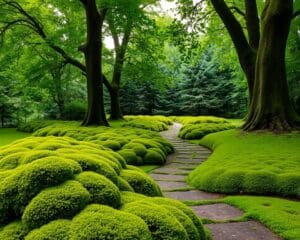 Was hilft gegen Moos in schattigen Gartenbereichen?