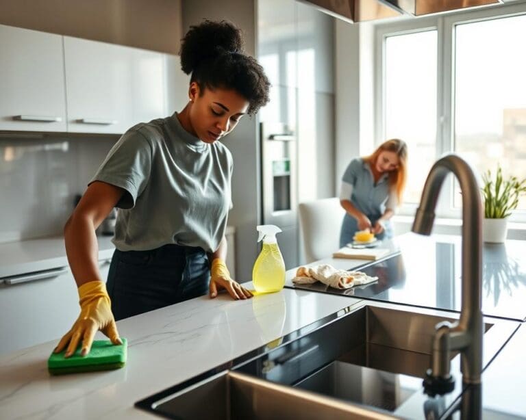 Was macht Küchenreinigung schneller?