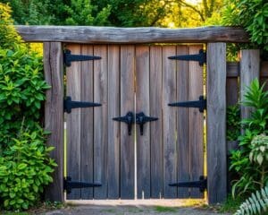 Was macht ein Gartentor wetterbestaendig?