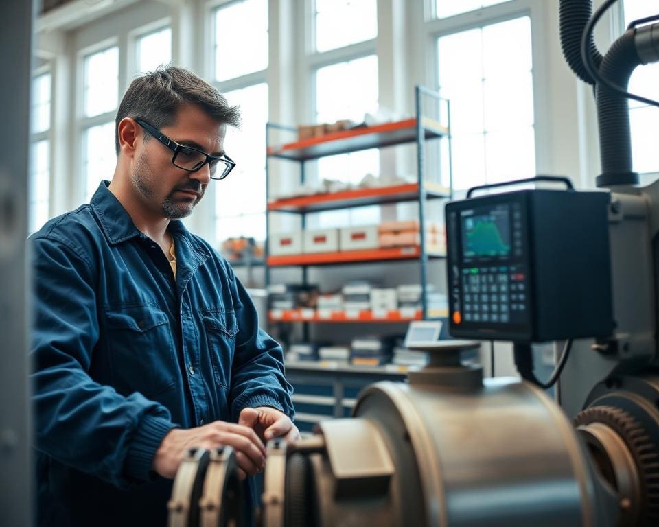 Was macht ein Servicetechniker beim Maschinenservice?