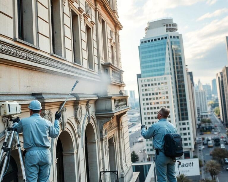 Was macht eine gute Fassadenreinigungsfirma aus?