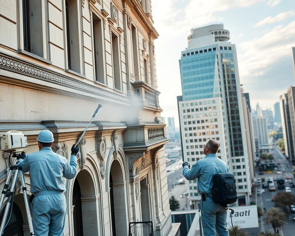 Was macht eine gute Fassadenreinigungsfirma aus?