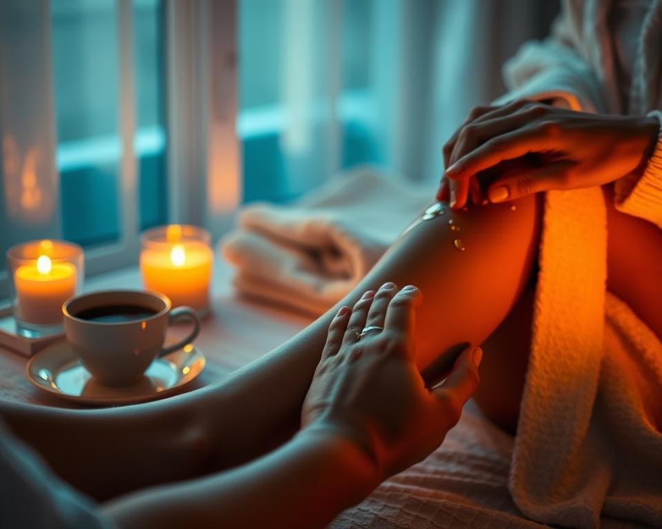 Welche Bodycare-Rituale entspannen abends?