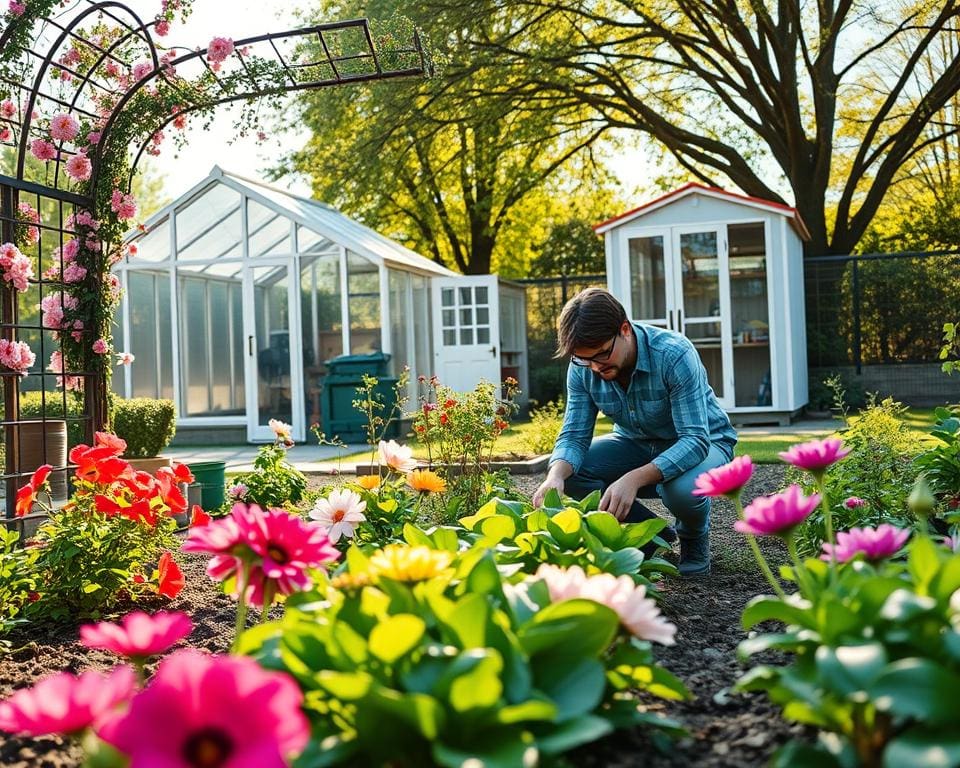 Welche Gartenarbeiten stehen im Fruehling an?