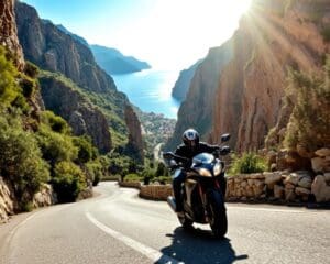 Welche Motorradroute durch Korsika lohnt sich?