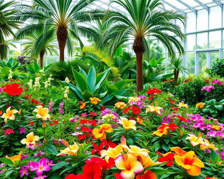 Welche Pflanzen bluehen das ganze Jahr ueber?