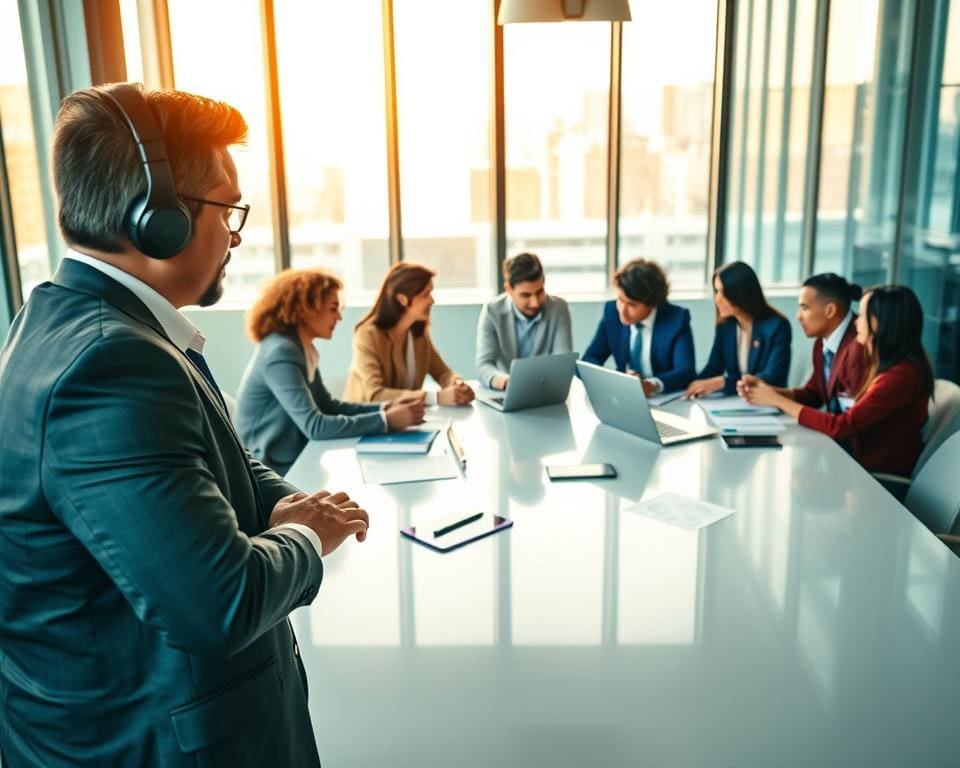 Wie arbeitet ein Dolmetscher bei internationalen Projekten?