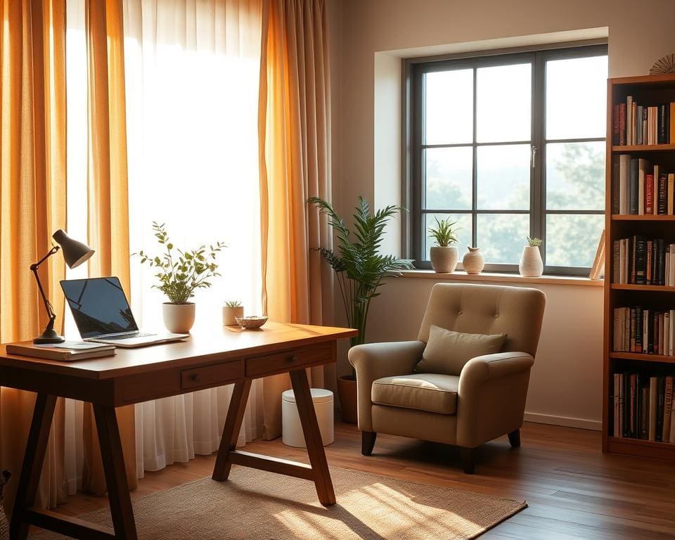 Wie gestaltet man ein ruhiges Arbeitszimmer?