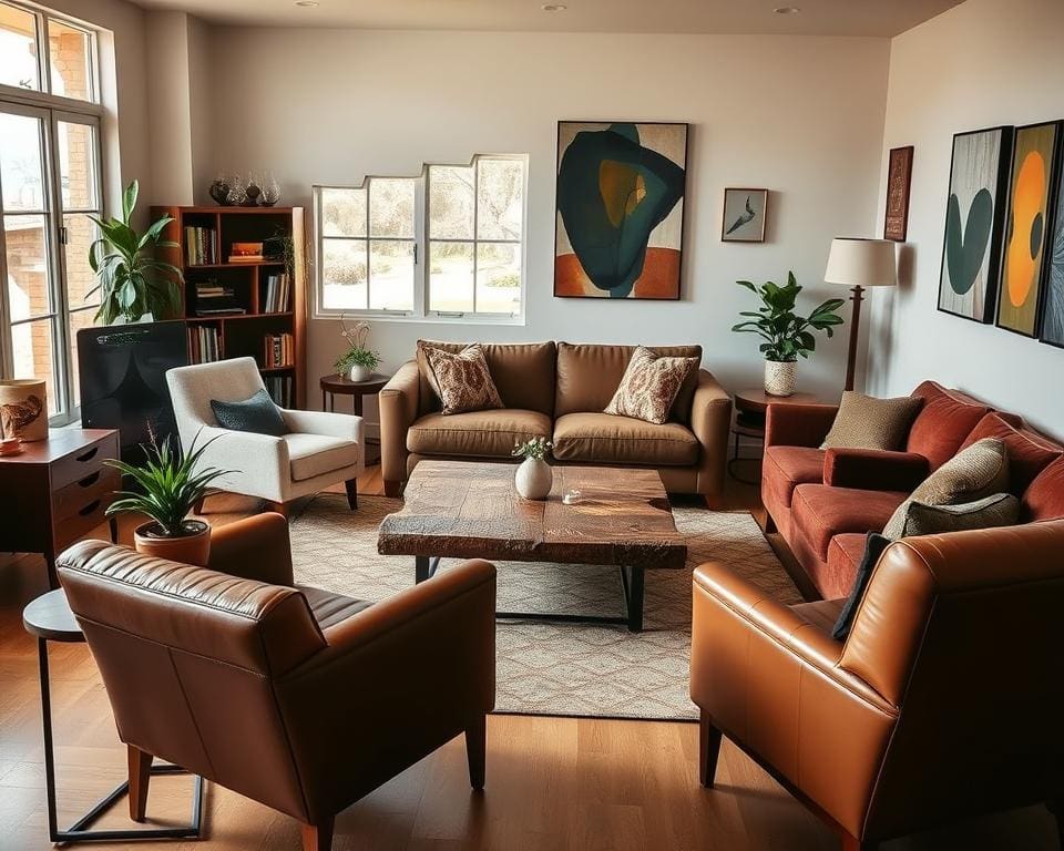 Wie harmoniert man unterschiedliche Möbel?