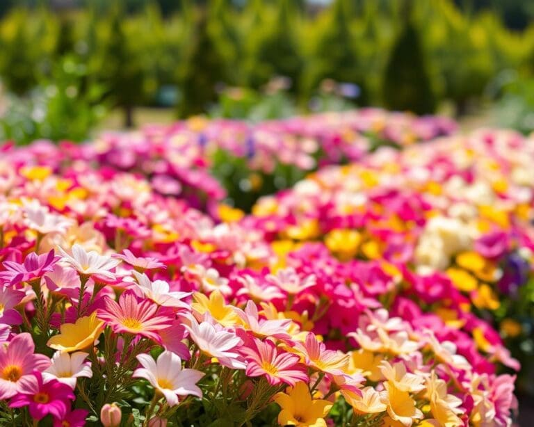 Wie kombinierst du Farben im Blumenbeet harmonisch?